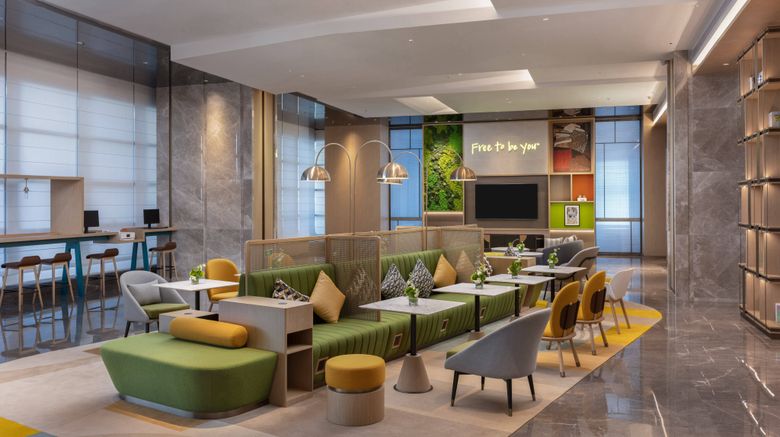 <b>Home2 Suites by Hilton Guiyang Airport Lobby</b>. Images powered by <a href="https://www.leonardoworldwide.com/" title="Leonardo Worldwide" target="_blank">Leonardo</a>.