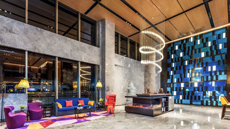<b>Hampton by Hilton Xining Jiaboyuan Lobby</b>. Images powered by <a href="https://www.leonardoworldwide.com/" title="Leonardo Worldwide" target="_blank">Leonardo</a>.