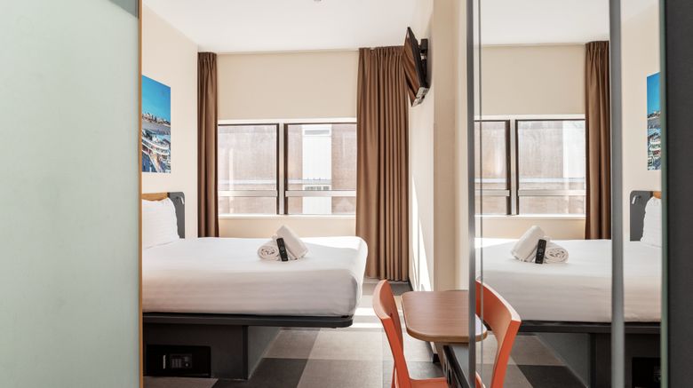 <b>easyHotel The Hague Scheveningen Beach Room</b>. Images powered by <a href="https://www.leonardoworldwide.com/" title="Leonardo Worldwide" target="_blank">Leonardo</a>.