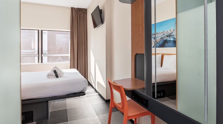 <b>easyHotel The Hague Scheveningen Beach Room</b>. Images powered by <a href="https://www.leonardoworldwide.com/" title="Leonardo Worldwide" target="_blank">Leonardo</a>.