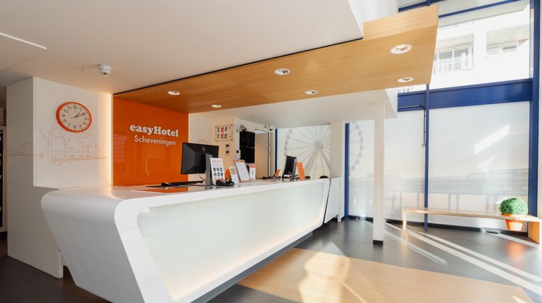 <b>easyHotel The Hague Scheveningen Beach Lobby</b>. Images powered by <a href="https://www.leonardoworldwide.com/" title="Leonardo Worldwide" target="_blank">Leonardo</a>.