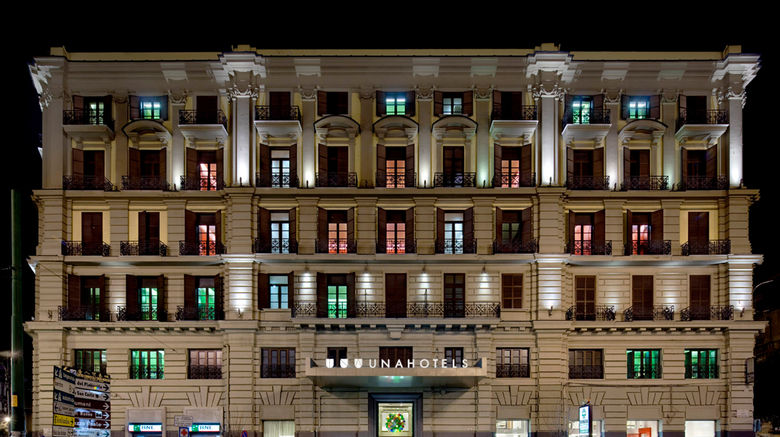 <b>UNAHOTELS Napoli Exterior</b>. Images powered by <a href="https://www.leonardoworldwide.com/" title="Leonardo Worldwide" target="_blank">Leonardo</a>.