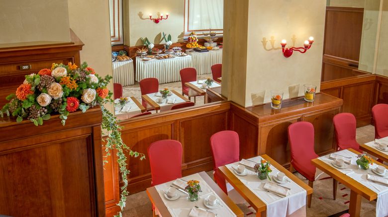 <b>UNA Hotels Empire Roma Restaurant</b>. Images powered by <a href="https://www.leonardoworldwide.com/" title="Leonardo Worldwide" target="_blank">Leonardo</a>.