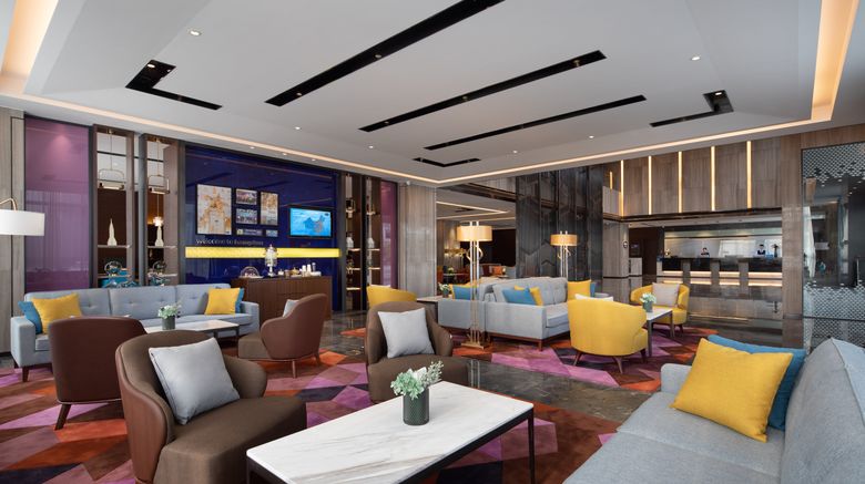 <b>Hampton by Hilton Hangzhou People's Sq Lobby</b>. Images powered by <a href="https://www.leonardoworldwide.com/" title="Leonardo Worldwide" target="_blank">Leonardo</a>.