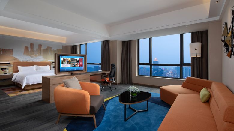 <b>Hampton by Hilton Hangzhou People's Sq Room</b>. Images powered by <a href="https://www.leonardoworldwide.com/" title="Leonardo Worldwide" target="_blank">Leonardo</a>.