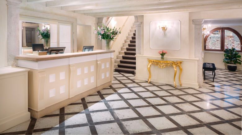 <b>Maison Venezia UNA Esperienze Lobby</b>. Images powered by <a href="https://www.leonardoworldwide.com/" title="Leonardo Worldwide" target="_blank">Leonardo</a>.