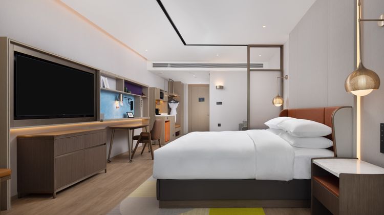 Home2 Sts-Hilton Hefei Railway Station Room