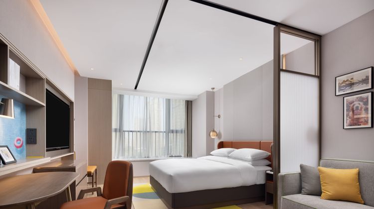 Home2 Sts-Hilton Hefei Railway Station Room