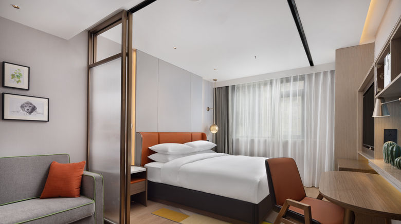 <b>Home2 Suites by Hilton Chongqing Room</b>. Images powered by <a href="https://www.leonardoworldwide.com/" title="Leonardo Worldwide" target="_blank">Leonardo</a>.
