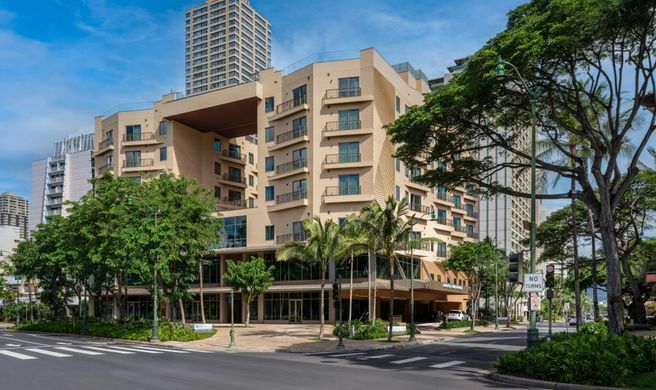 Marriott Vacation Club, Waikiki Exterior