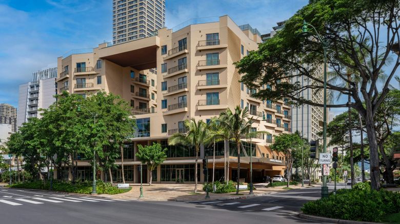 Marriott Vacation Club, Waikiki Exterior. Images powered by <a href="https://www.leonardoworldwide.com" target="_blank" rel="noopener">Leonardo</a>.