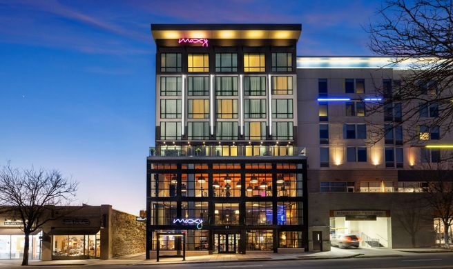 Moxy Asheville Downtown Exterior