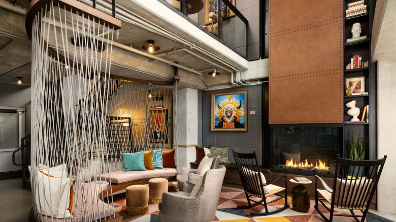 <b>Moxy Asheville Downtown Lobby</b>. Images powered by <a href="https://www.leonardoworldwide.com/" title="Leonardo Worldwide" target="_blank">Leonardo</a>.