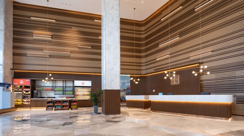 <b>Hilton Garden Inn Beihai Railway Station Lobby</b>. Images powered by <a href="https://www.leonardoworldwide.com/" title="Leonardo Worldwide" target="_blank">Leonardo</a>.