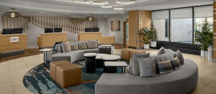 Sheraton Milwaukee Brookfield Hotel Lobby