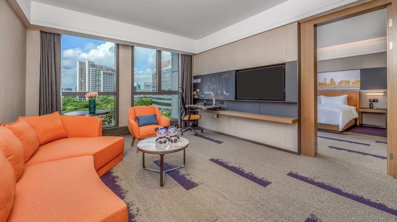 <b>Hampton Dongguan Central Square Room</b>. Images powered by <a href="https://www.leonardoworldwide.com/" title="Leonardo Worldwide" target="_blank">Leonardo</a>.