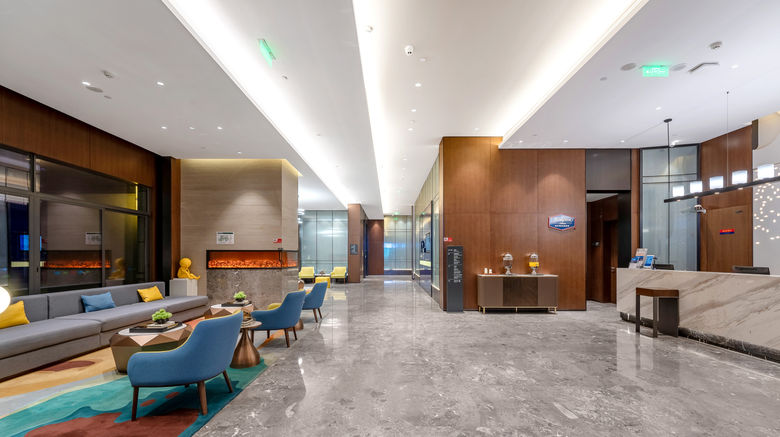 <b>Hampton by Hilton Xichang Qionghai Lobby</b>. Images powered by <a href="https://www.leonardoworldwide.com/" title="Leonardo Worldwide" target="_blank">Leonardo</a>.