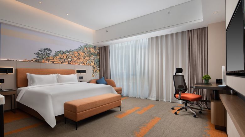 <b>Hampton by Hilton Yuxi Hongta Railway St Room</b>. Images powered by <a href="https://www.leonardoworldwide.com/" title="Leonardo Worldwide" target="_blank">Leonardo</a>.