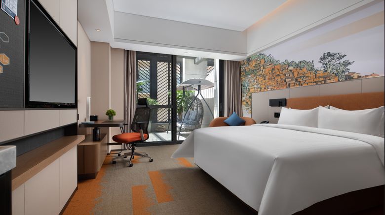 <b>Hampton by Hilton Yuxi Hongta Railway St Room</b>. Images powered by <a href="https://www.leonardoworldwide.com/" title="Leonardo Worldwide" target="_blank">Leonardo</a>.