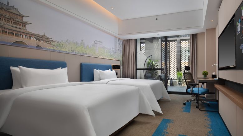 <b>Hampton by Hilton Yuxi Hongta Railway St Room</b>. Images powered by <a href="https://www.leonardoworldwide.com/" title="Leonardo Worldwide" target="_blank">Leonardo</a>.