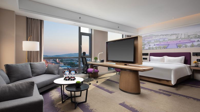 <b>Hampton by Hilton Yuxi Hongta Railway St Room</b>. Images powered by <a href="https://www.leonardoworldwide.com/" title="Leonardo Worldwide" target="_blank">Leonardo</a>.