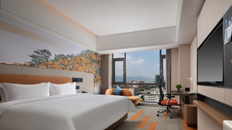 <b>Hampton by Hilton Yuxi Hongta Railway St Room</b>. Images powered by <a href="https://www.leonardoworldwide.com/" title="Leonardo Worldwide" target="_blank">Leonardo</a>.