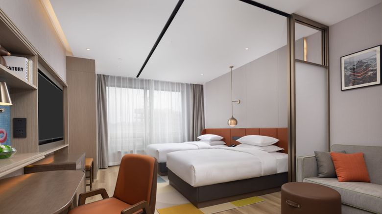 <b>Home2 Suites by Hilton Railway Station Room</b>. Images powered by <a href="https://www.leonardoworldwide.com/" title="Leonardo Worldwide" target="_blank">Leonardo</a>.