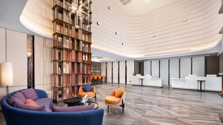 <b>Hampton Inn Xiangyang High-tech Zone Lobby</b>. Images powered by <a href="https://www.leonardoworldwide.com/" title="Leonardo Worldwide" target="_blank">Leonardo</a>.