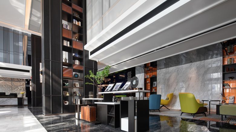 <b>Hampton Inn Tianjin Hedong Lobby</b>. Images powered by <a href="https://www.leonardoworldwide.com/" title="Leonardo Worldwide" target="_blank">Leonardo</a>.
