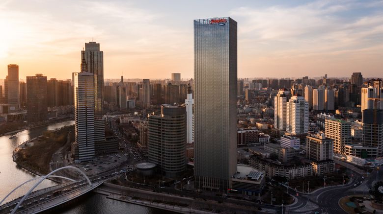 <b>Hampton by Hilton Tianjin Railw Exterior</b>. Images powered by <a href="https://www.leonardoworldwide.com/" title="Leonardo Worldwide" target="_blank">Leonardo</a>.