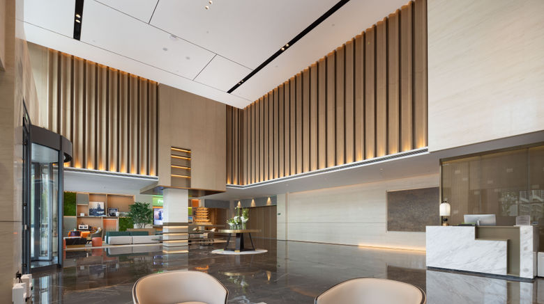 <b>Home2 Suites by Hilton Binzhou Boxing Lobby</b>. Images powered by <a href="https://www.leonardoworldwide.com/" title="Leonardo Worldwide" target="_blank">Leonardo</a>.