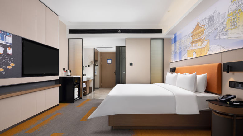 <b>Hampton by Hilton Sanqiao Subway Station Room</b>. Images powered by <a href="https://www.leonardoworldwide.com/" title="Leonardo Worldwide" target="_blank">Leonardo</a>.