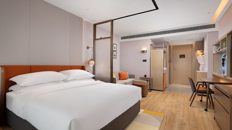<b>Home2 Suites by Hilton Wuhan Xudong Room</b>. Images powered by <a href="https://www.leonardoworldwide.com/" title="Leonardo Worldwide" target="_blank">Leonardo</a>.