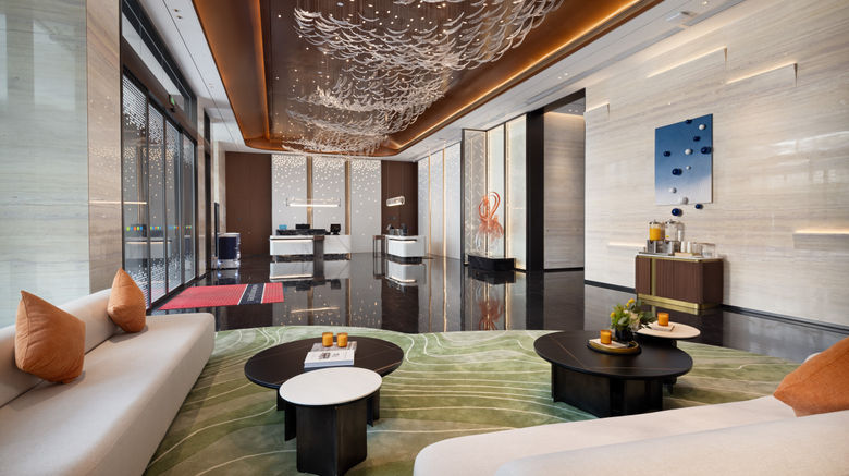 <b>Hampton Inn Liaobu Songshanhu Ave Lobby</b>. Images powered by <a href="https://www.leonardoworldwide.com/" title="Leonardo Worldwide" target="_blank">Leonardo</a>.
