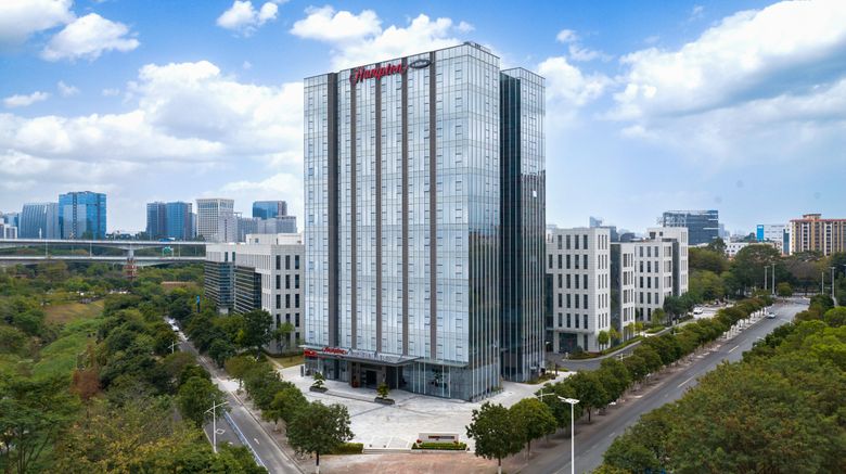 <b>Hampton Inn Liaobu Songshanhu Ave Exterior</b>. Images powered by <a href="https://www.leonardoworldwide.com/" title="Leonardo Worldwide" target="_blank">Leonardo</a>.