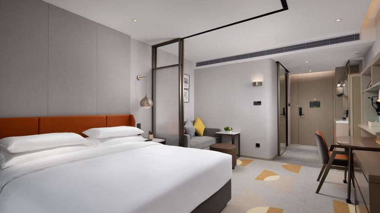 <b>Home2 Suites by Hilton Shanwei Room</b>. Images powered by <a href="https://www.leonardoworldwide.com/" title="Leonardo Worldwide" target="_blank">Leonardo</a>.