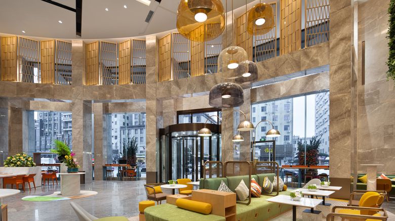 <b>Home2 Suites by Hilton Shanwei Lobby</b>. Images powered by <a href="https://www.leonardoworldwide.com/" title="Leonardo Worldwide" target="_blank">Leonardo</a>.