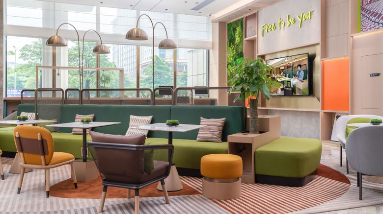 <b>Home2 Suites by Hilton Dongguan Shijie Lobby</b>. Images powered by <a href="https://www.leonardoworldwide.com/" title="Leonardo Worldwide" target="_blank">Leonardo</a>.