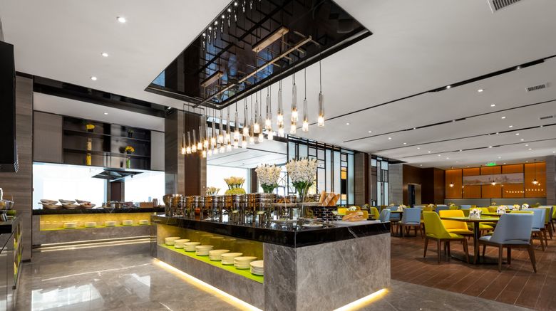 <b>Hampton by Hilton Qingdao Chengyang Restaurant</b>. Images powered by <a href="https://www.leonardoworldwide.com/" title="Leonardo Worldwide" target="_blank">Leonardo</a>.