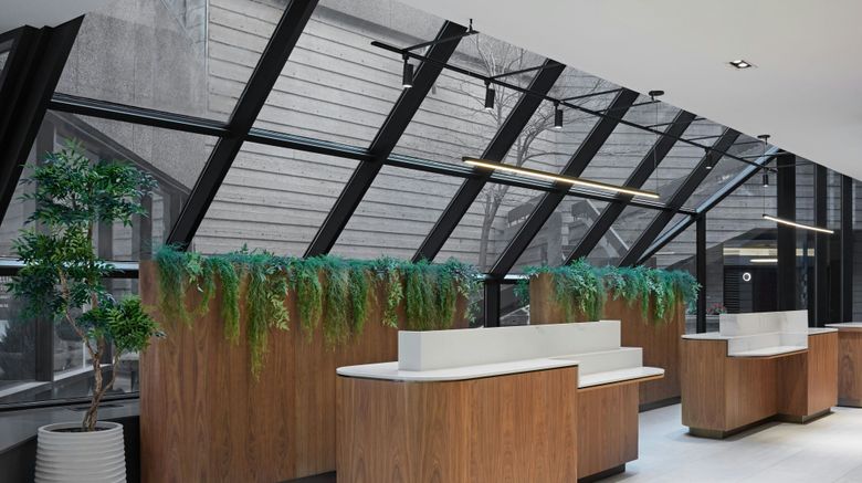 <b>Delta Hotels by Marriott Quebec Lobby</b>. Images powered by <a href="https://www.leonardoworldwide.com/" title="Leonardo Worldwide" target="_blank">Leonardo</a>.