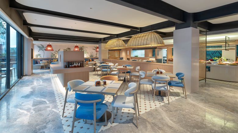 <b>Holiday Inn Exp Puer Simao Restaurant</b>. Images powered by <a href="https://www.leonardoworldwide.com/" title="Leonardo Worldwide" target="_blank">Leonardo</a>.