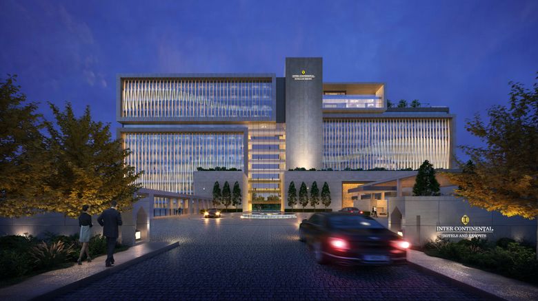 <b>InterContinental Yining Exterior</b>. Images powered by <a href="https://www.leonardoworldwide.com/" title="Leonardo Worldwide" target="_blank">Leonardo</a>.
