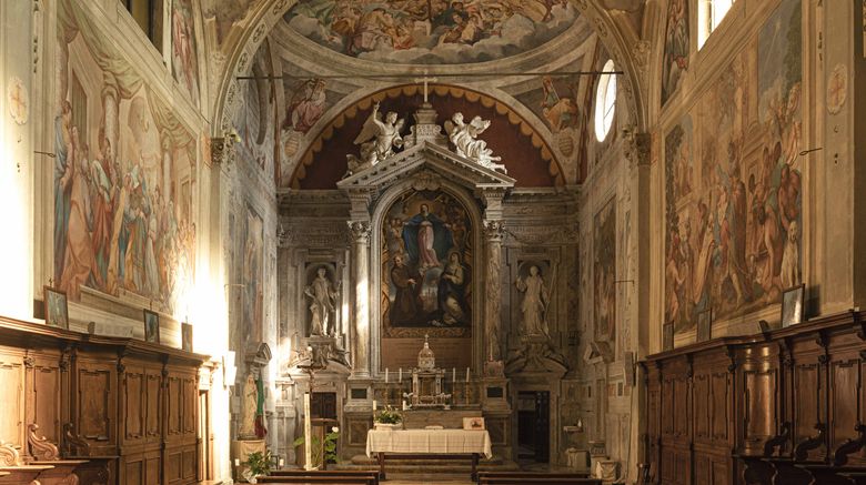 <b>Hotel Certosa di Maggiano Lobby</b>. Images powered by <a href="https://www.leonardoworldwide.com/" title="Leonardo Worldwide" target="_blank">Leonardo</a>.
