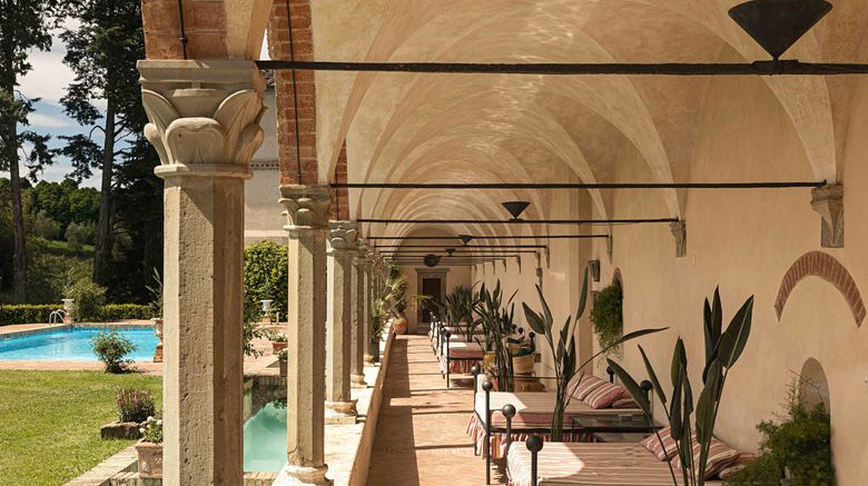 <b>Hotel Certosa di Maggiano Pool</b>. Images powered by <a href="https://www.leonardoworldwide.com/" title="Leonardo Worldwide" target="_blank">Leonardo</a>.