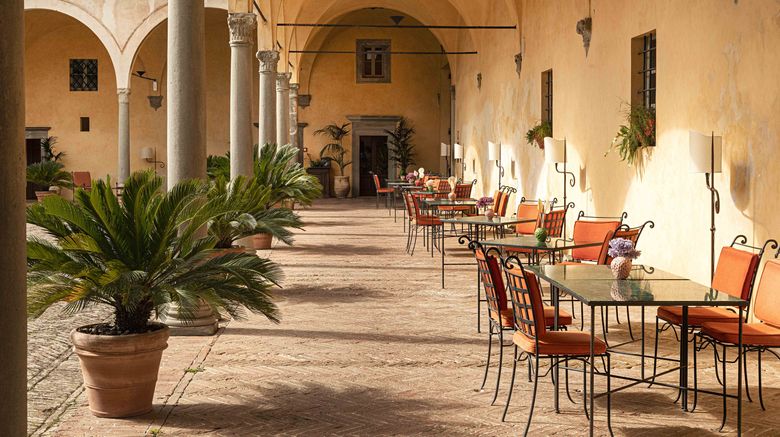 <b>Hotel Certosa di Maggiano Restaurant</b>. Images powered by <a href="https://www.leonardoworldwide.com/" title="Leonardo Worldwide" target="_blank">Leonardo</a>.