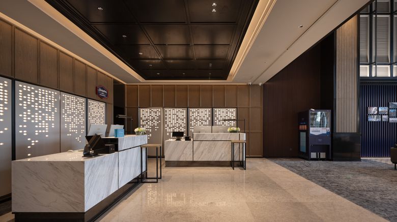 <b>Hampton Jinhua Sanjiangli Lobby</b>. Images powered by <a href="https://www.leonardoworldwide.com/" title="Leonardo Worldwide" target="_blank">Leonardo</a>.