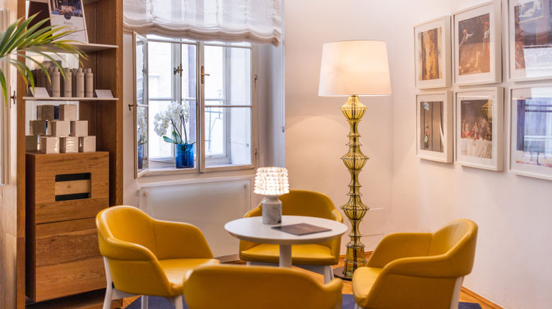 <b>Hotel Goldgasse Lobby</b>. Images powered by <a href="https://www.leonardoworldwide.com/" title="Leonardo Worldwide" target="_blank">Leonardo</a>.