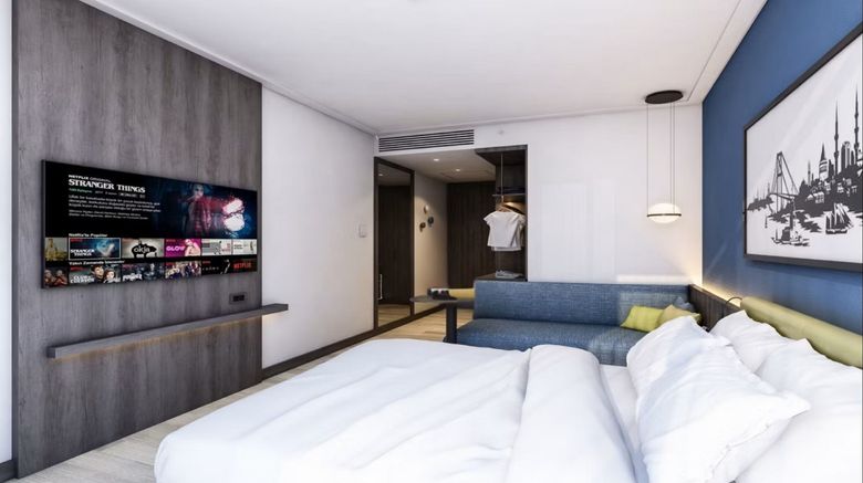 <b>Holiday Inn Exp Airport Arnavu Room</b>. Images powered by <a href="https://www.leonardoworldwide.com/" title="Leonardo Worldwide" target="_blank">Leonardo</a>.