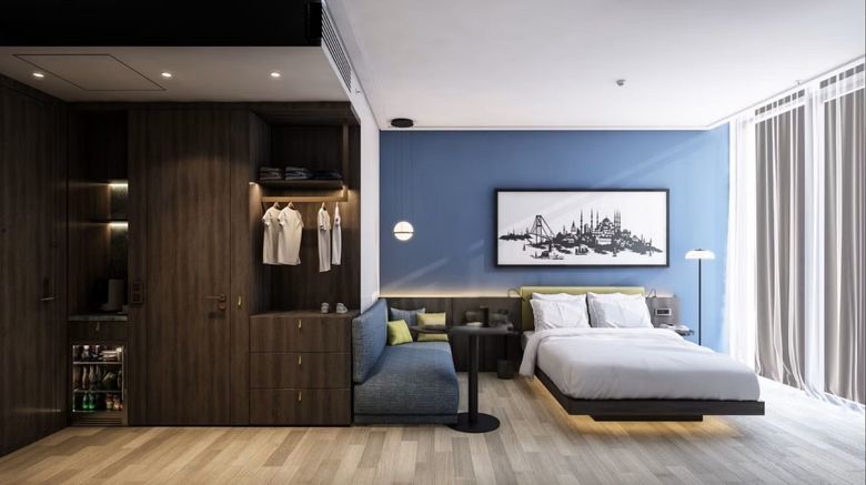 <b>Holiday Inn Exp Airport Arnavu Room</b>. Images powered by <a href="https://www.leonardoworldwide.com/" title="Leonardo Worldwide" target="_blank">Leonardo</a>.