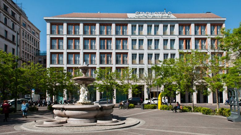 <b>Starhotels Rosa Grand Milano Exterior</b>. Images powered by <a href="https://www.leonardoworldwide.com/" title="Leonardo Worldwide" target="_blank">Leonardo</a>.
